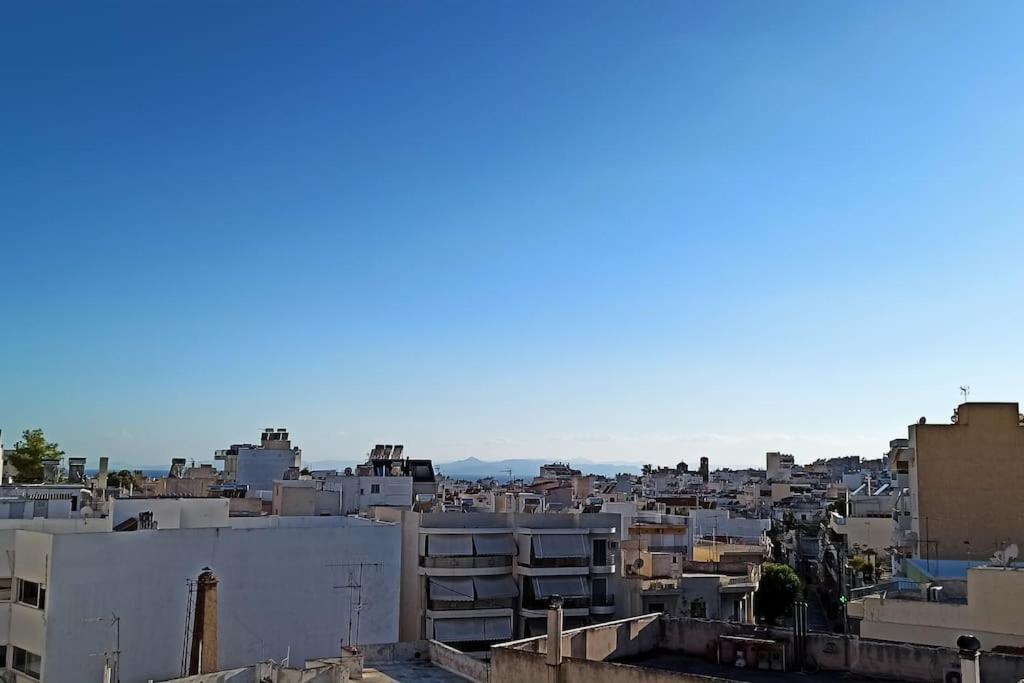 Penthouse With An Incredible View 350M From Metro Station! Apartman Athén Kültér fotó